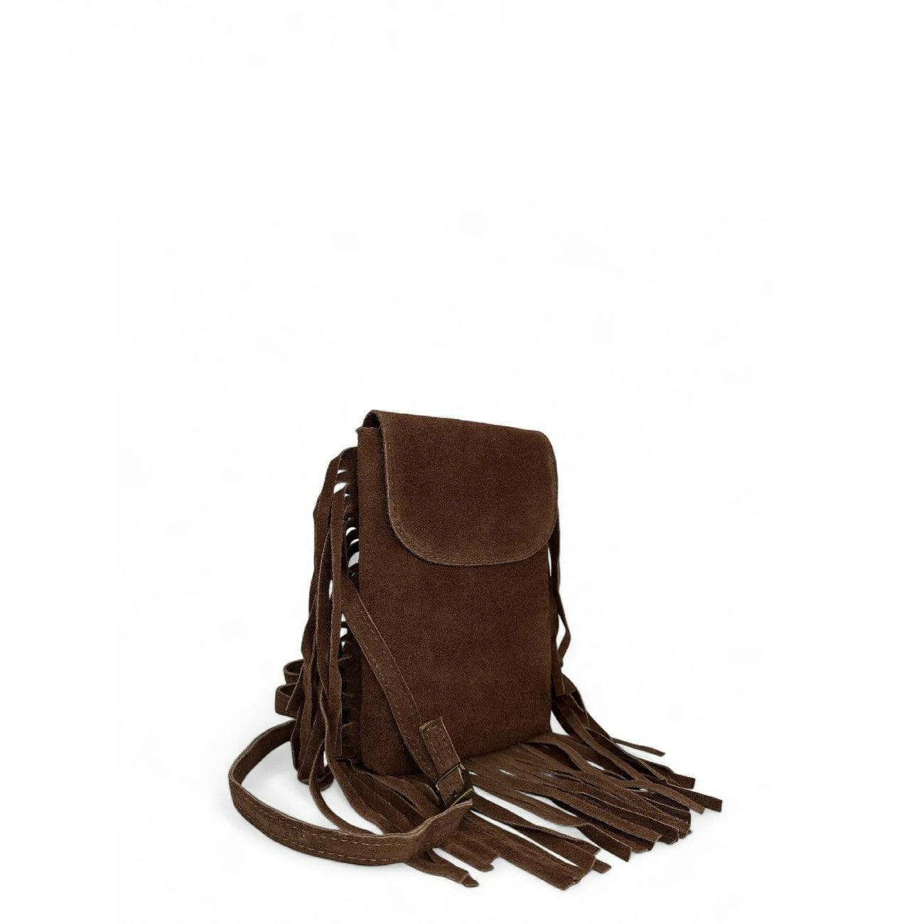 Bag cabas in Italian leather and canvas BALI Blue denim