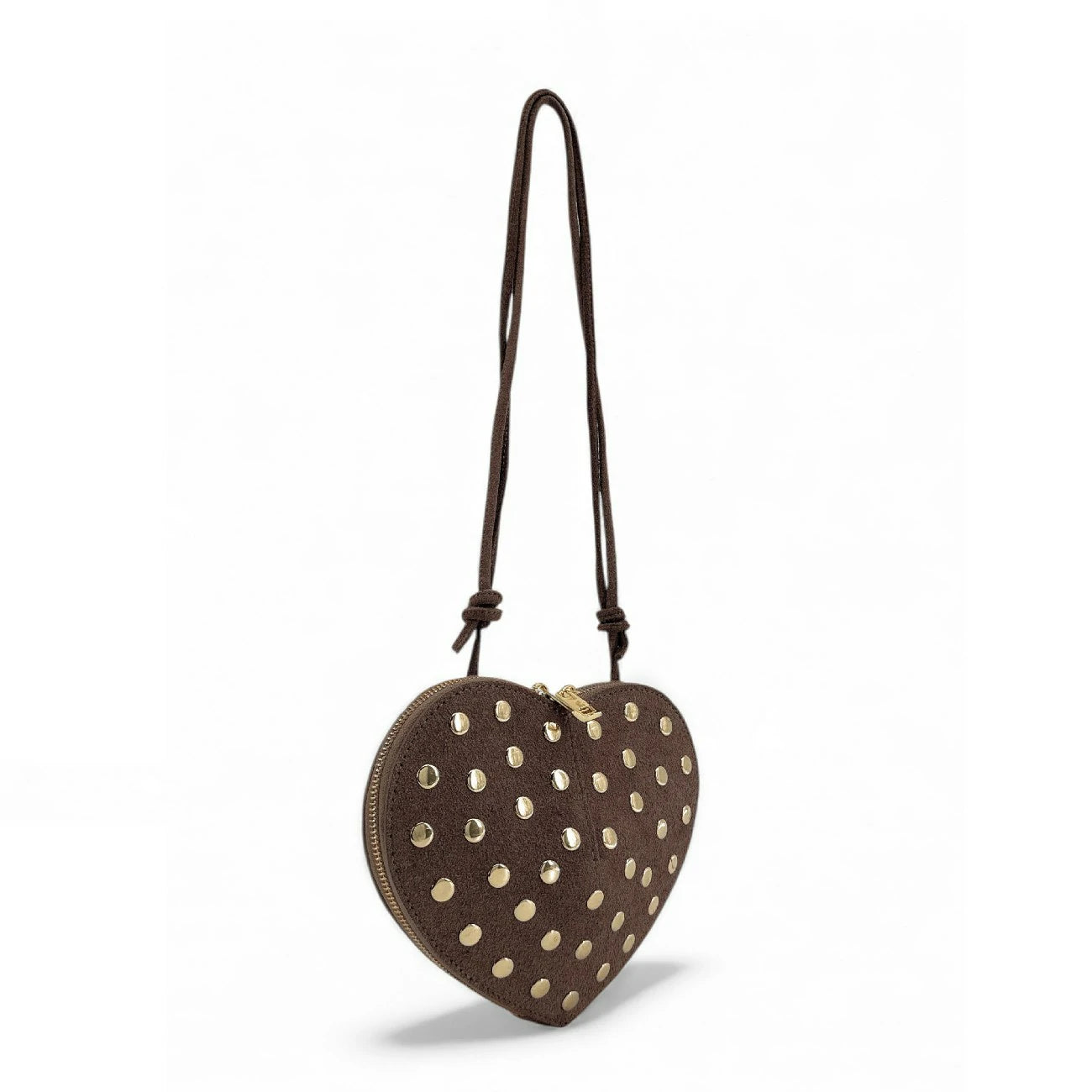 Mini sac bijou en daim C'LOVE Moka