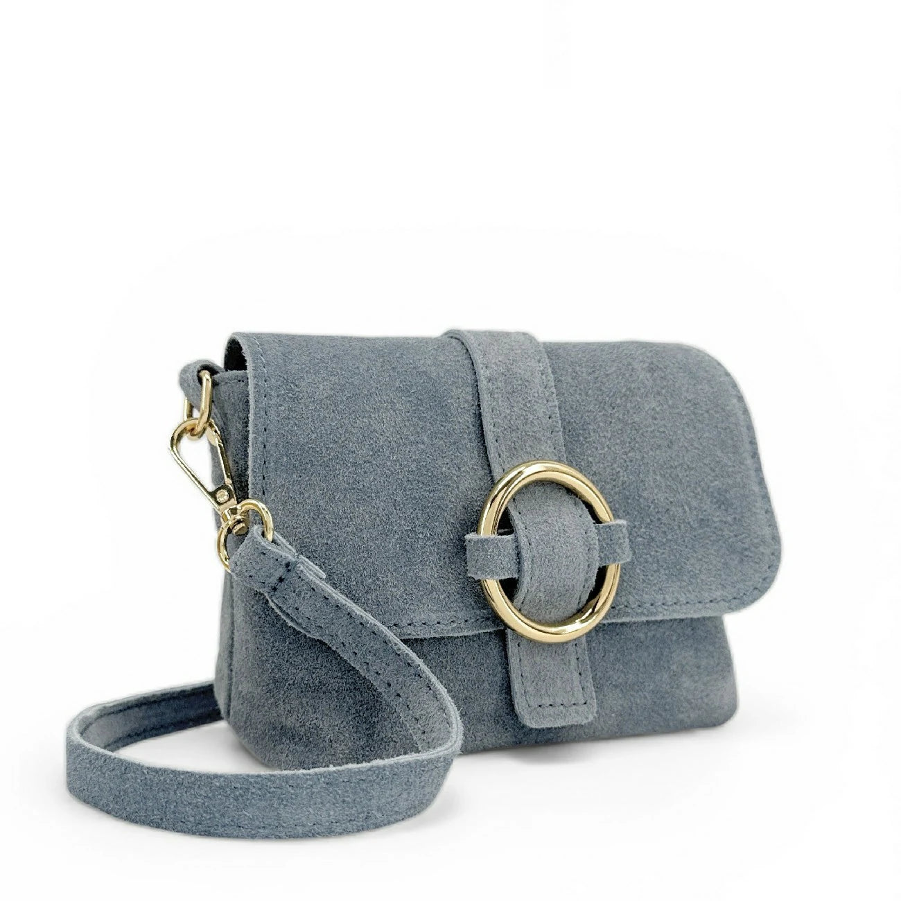 Bag main suede VERONE SUEDE Almond green