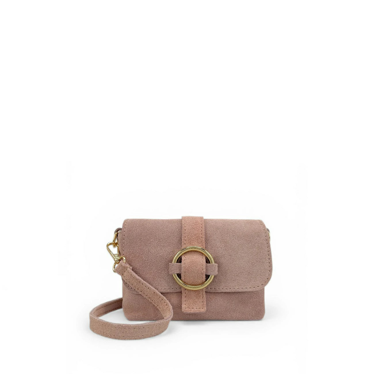 Bag main suede VERONE SUEDE Almond green