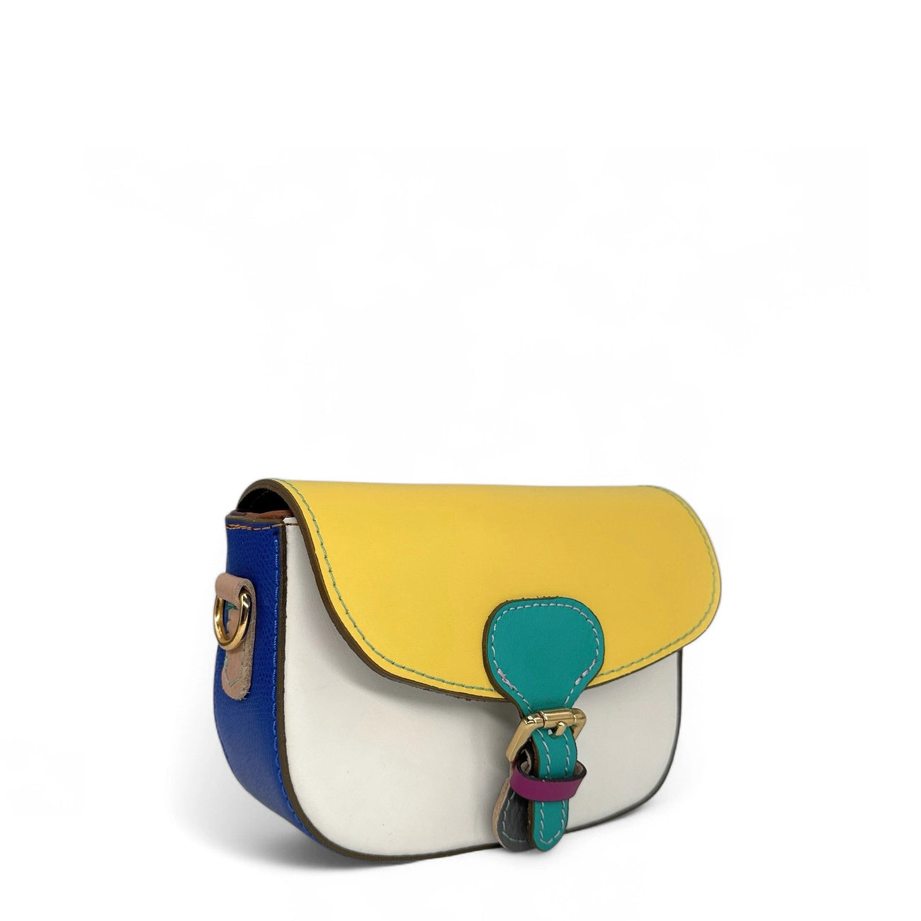 Mini-sac en cuir lisse MINI MADDY Multicolore 1