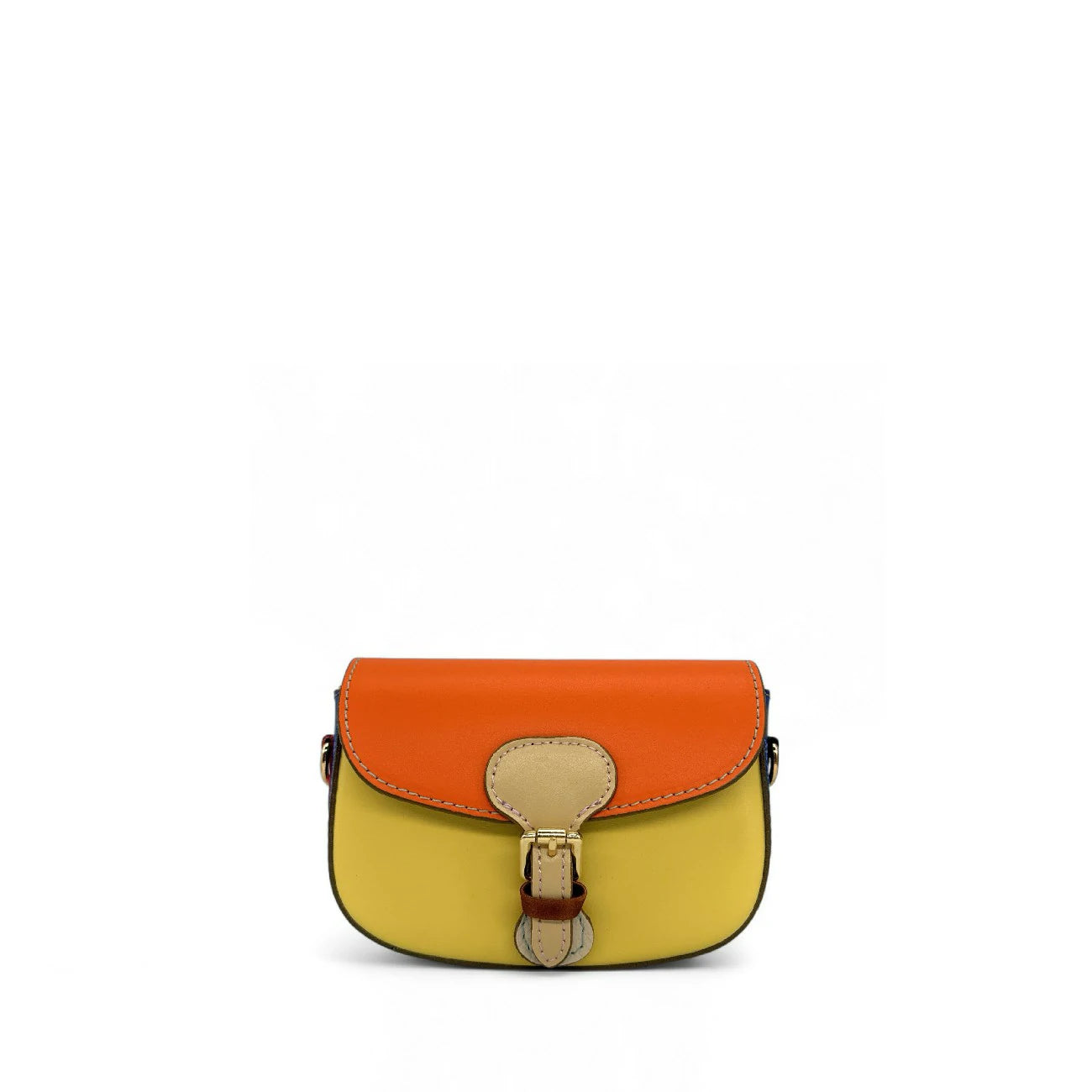 Mini-sac en cuir lisse MINI MADDY Multicolore 10