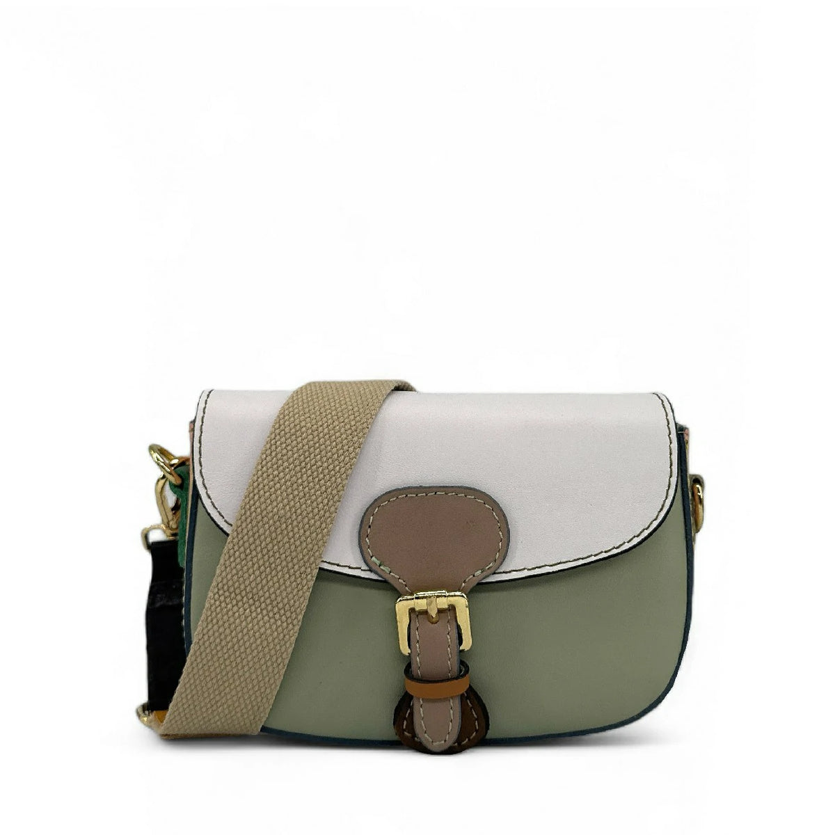 Mini-Tasche aus Glattleder MINI MADDY Mehrfarbig 2