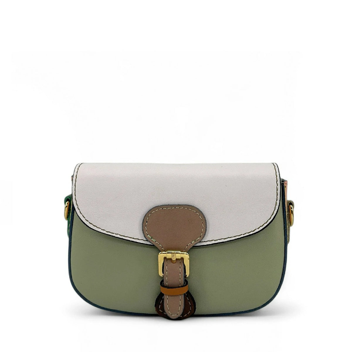 Mini-Tasche aus Glattleder MINI MADDY Mehrfarbig 2