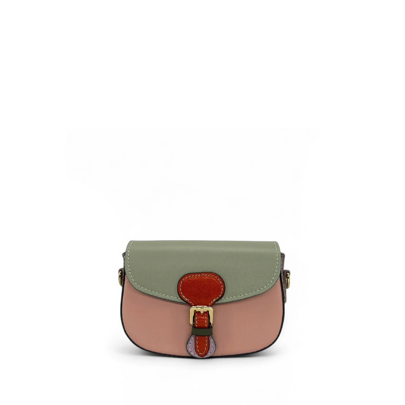 Mini-sac en cuir lisse MINI MADDY Multicolore 9