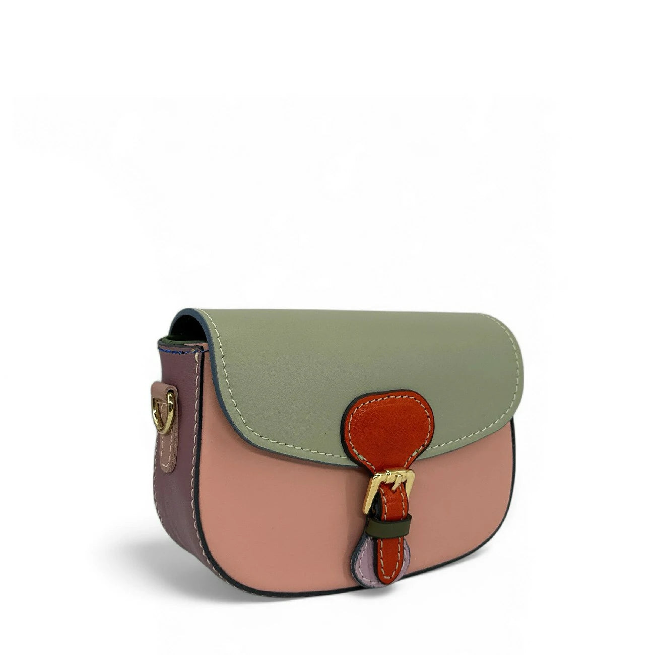 Mini-sac en cuir lisse MINI MADDY Multicolore 9