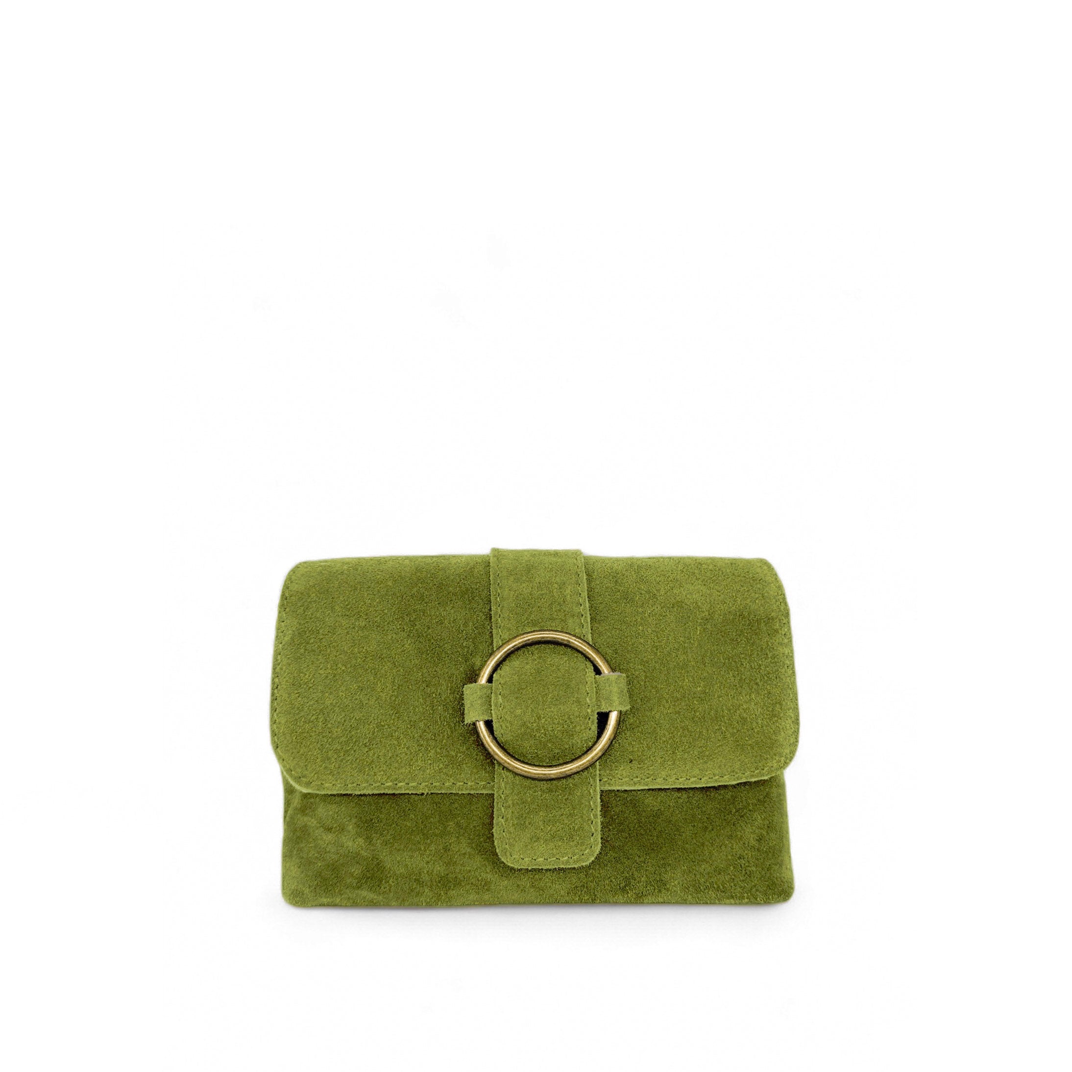 Sac à main en daim VERONE SUEDE Kaki