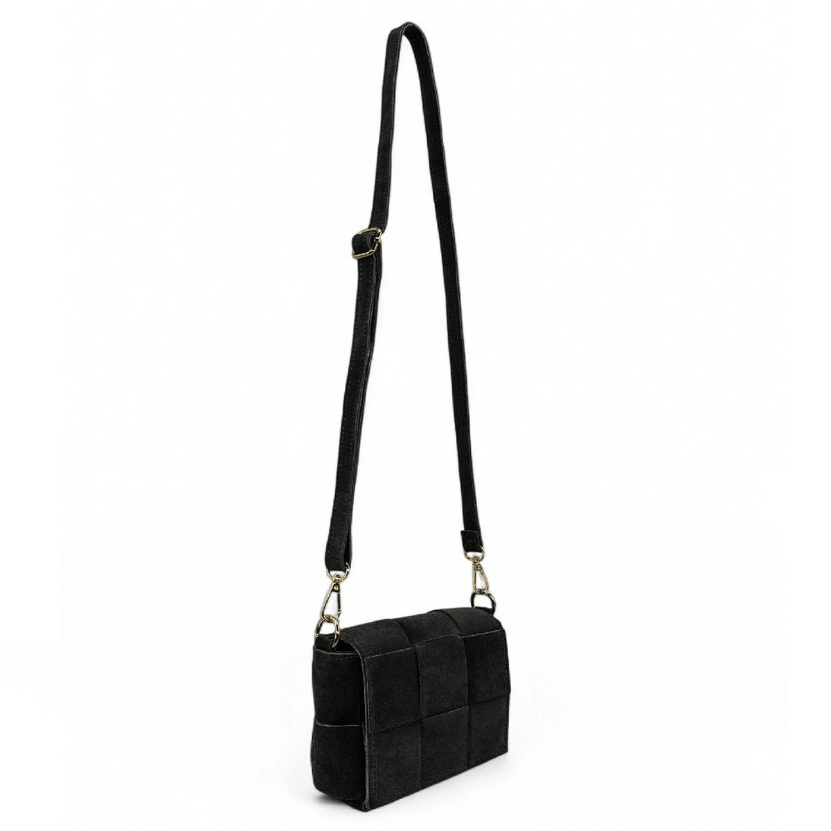 Micro bolso de ante TWENTY TWO Negro