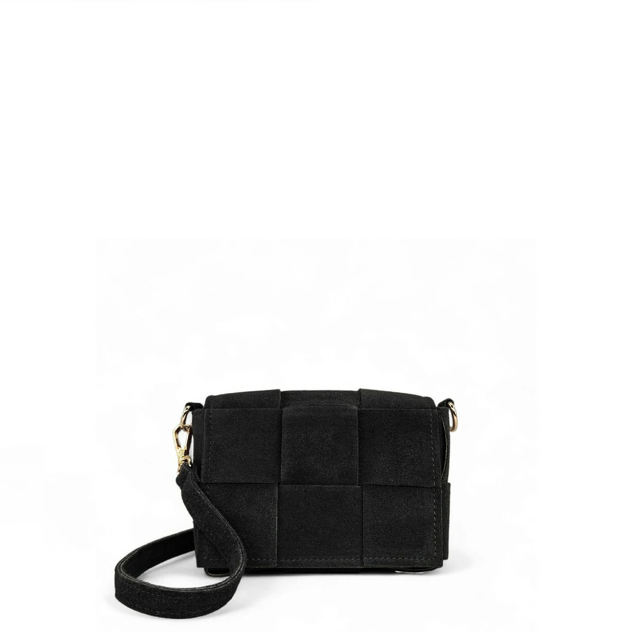 Micro sac en daim TWENTY TWO Noir