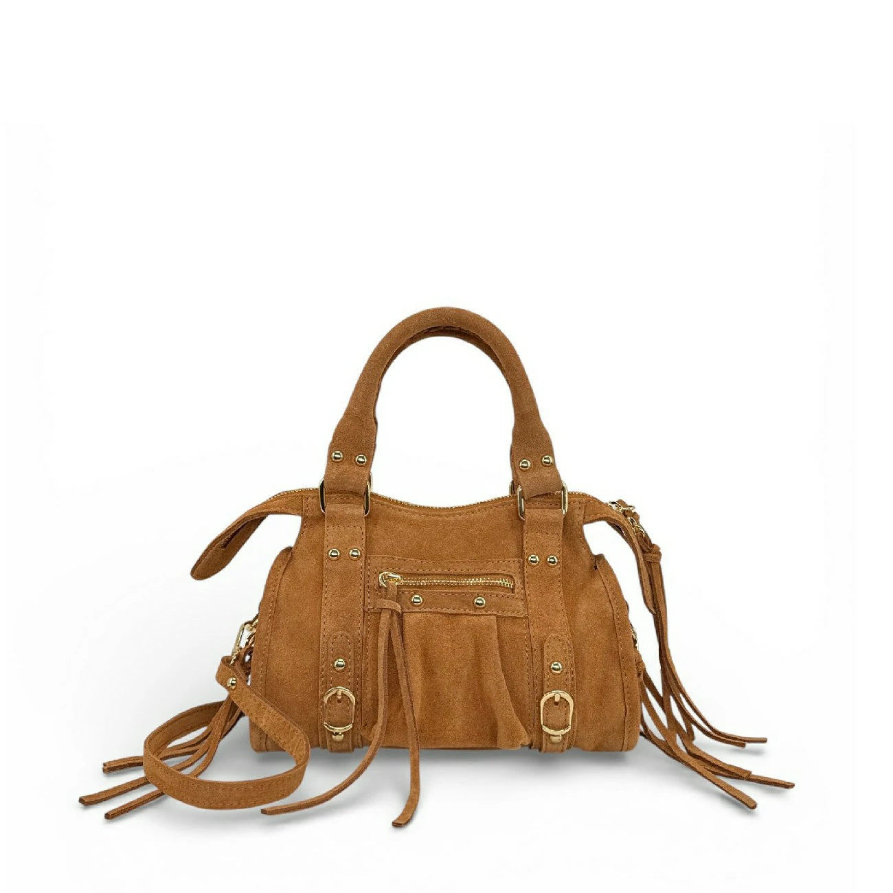 Mini-Sac in suede STORM SUEDE NANO Pistachio green