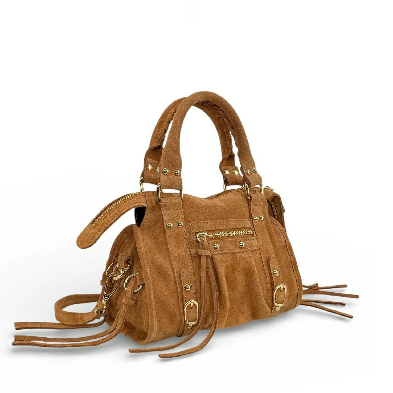 Mini-Sac in suede STORM SUEDE NANO Pistachio green