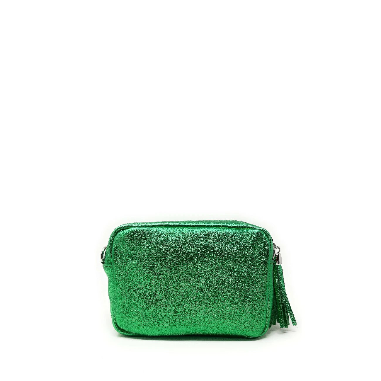 Borsa tracolla in pelle irise LITTLE SEVILLE Verde inglese irise