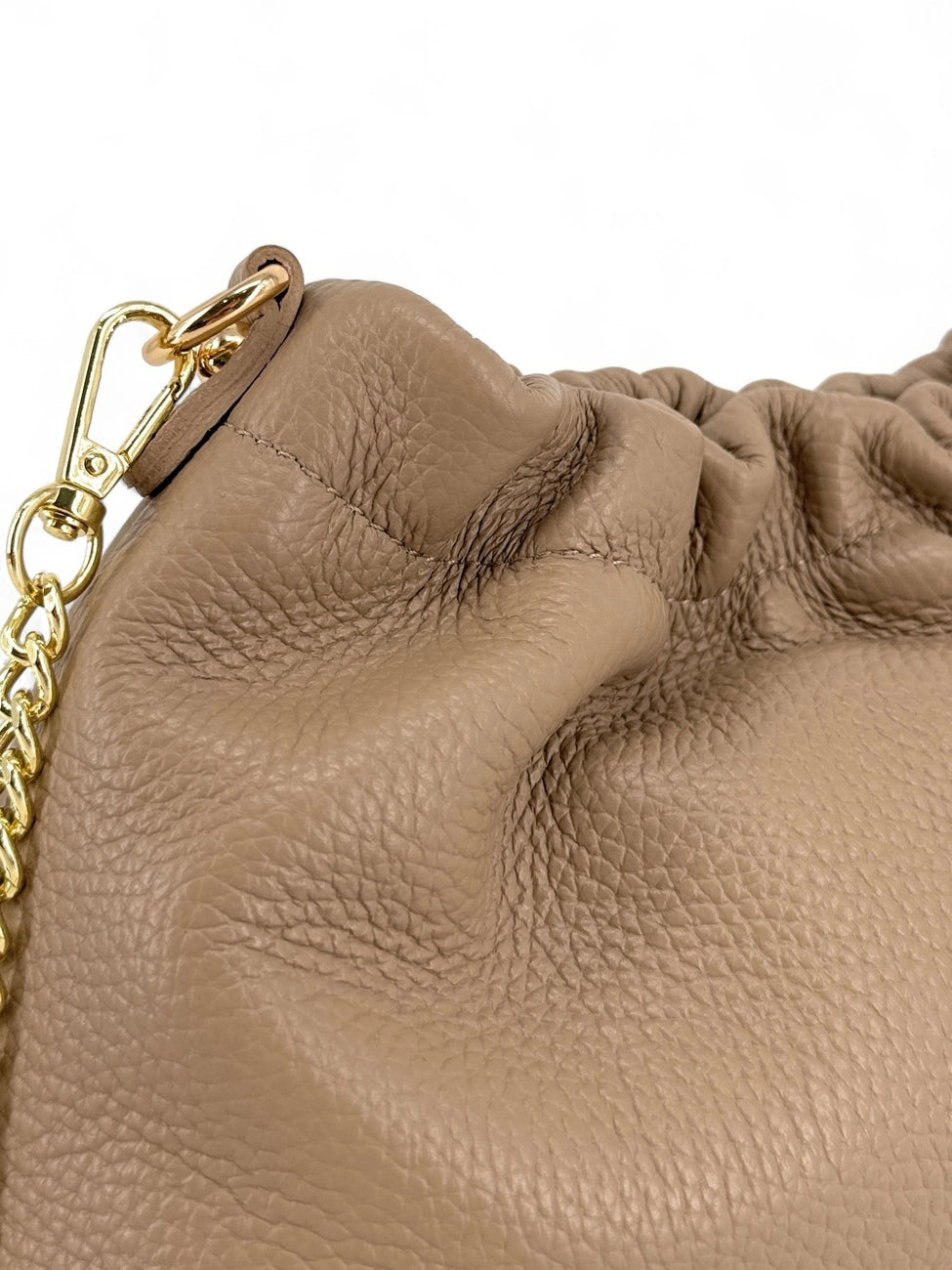Bolso de cuero grano POUCHINETTE Lunar