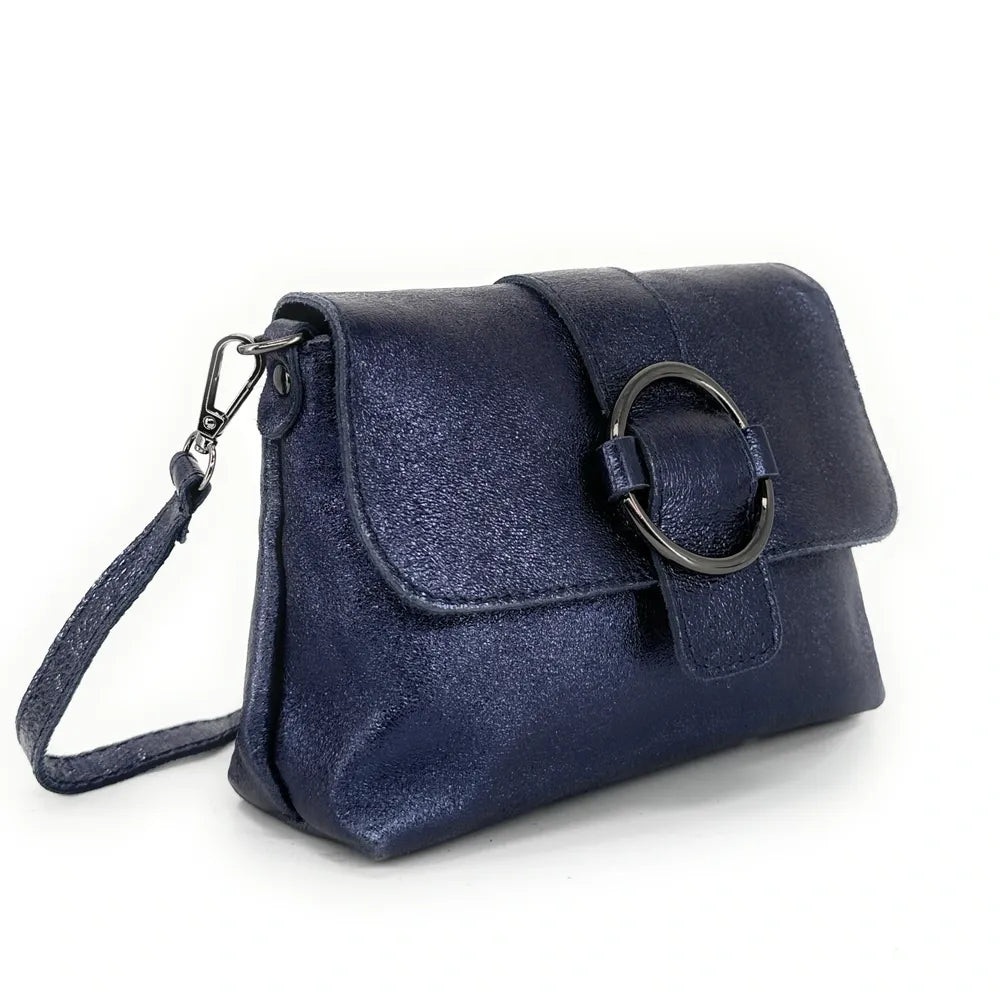 Mini sac en cuir irisé VERONE Nuit étoilée