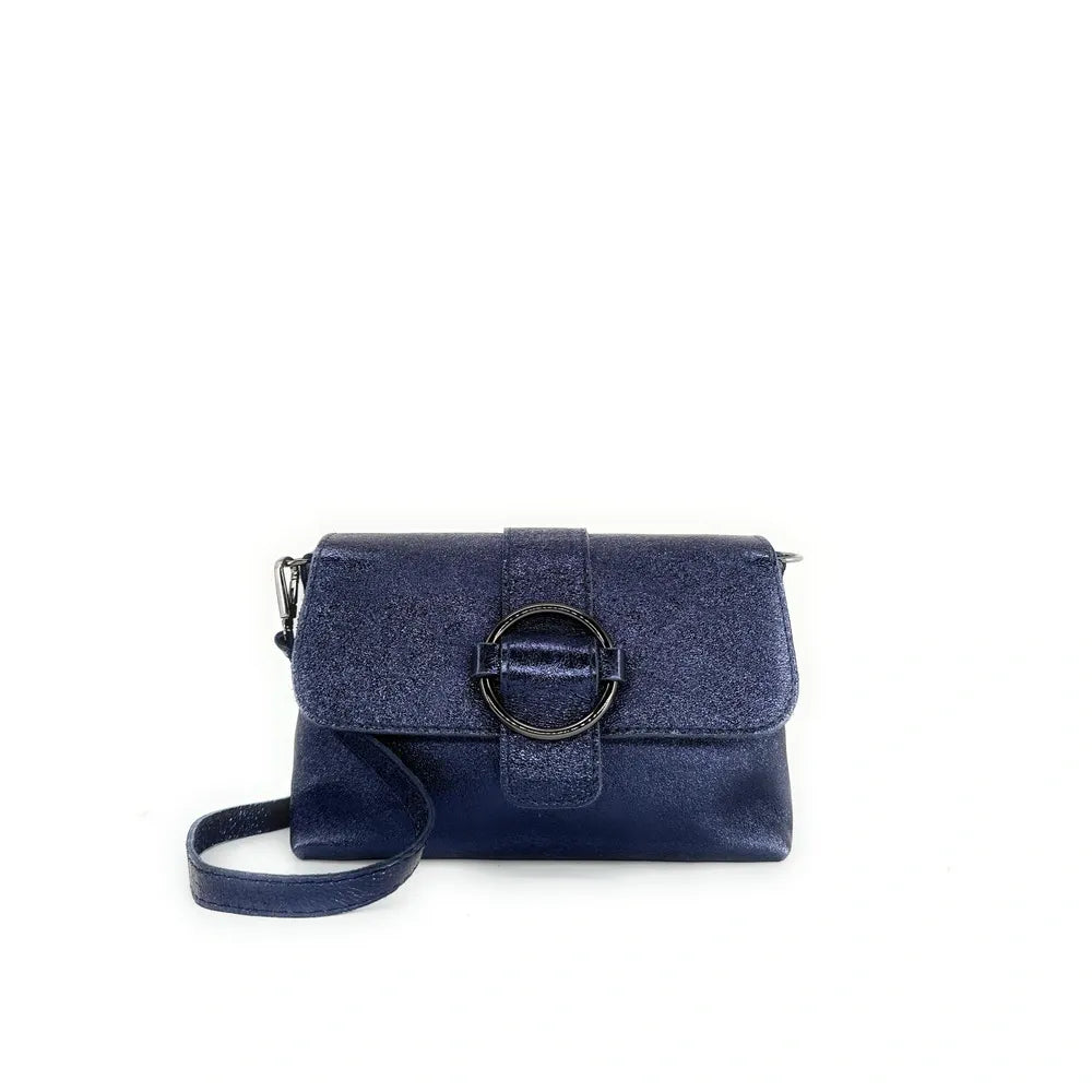 Mini sac en cuir irisé VERONE Nuit étoilée