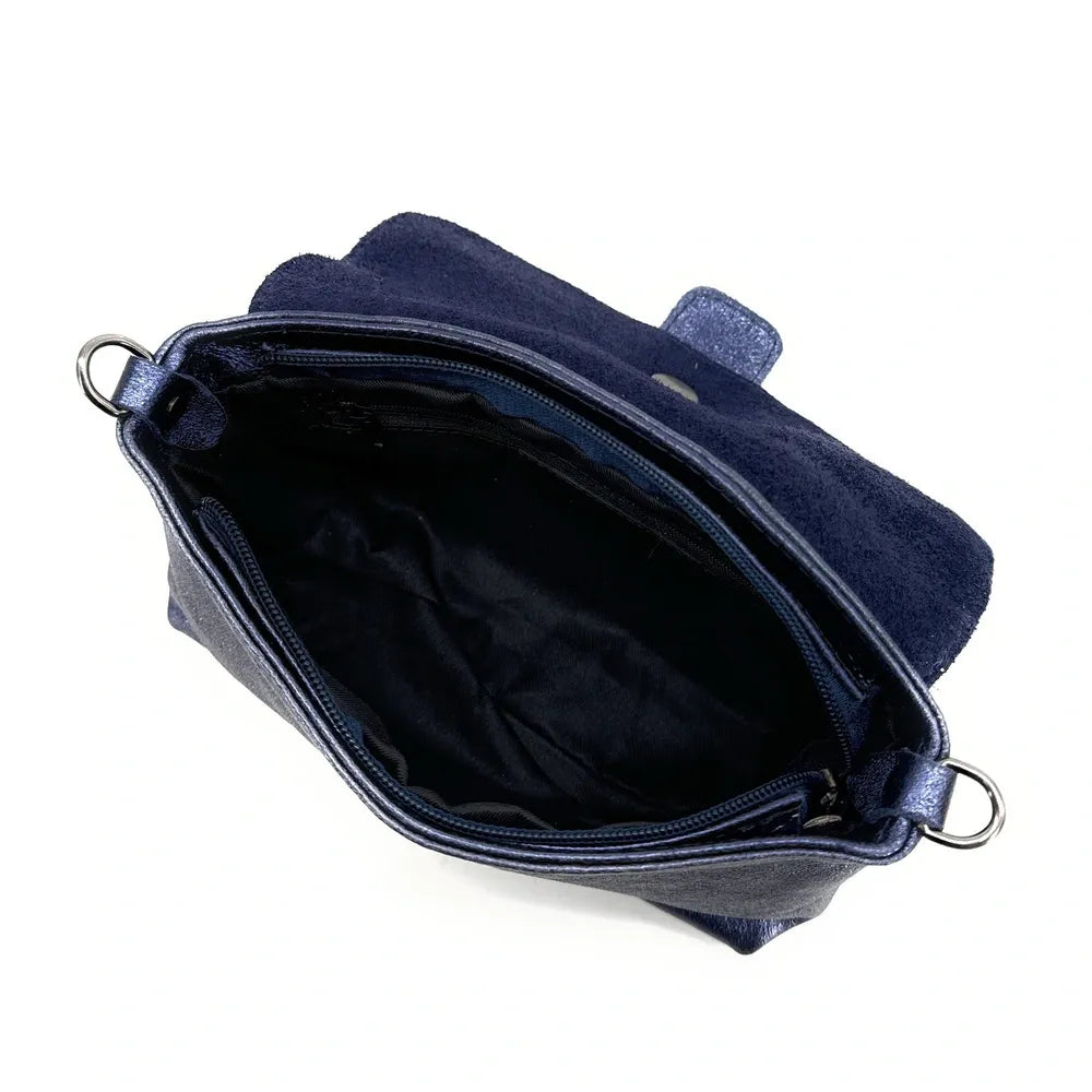 Mini sac en cuir irisé VERONE Nuit étoilée