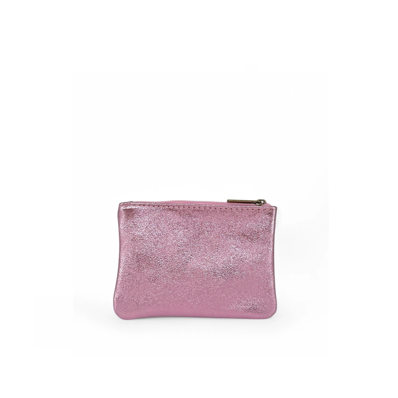 GLOW PURSE iridescent leather pouch Iridescent Pale Pink