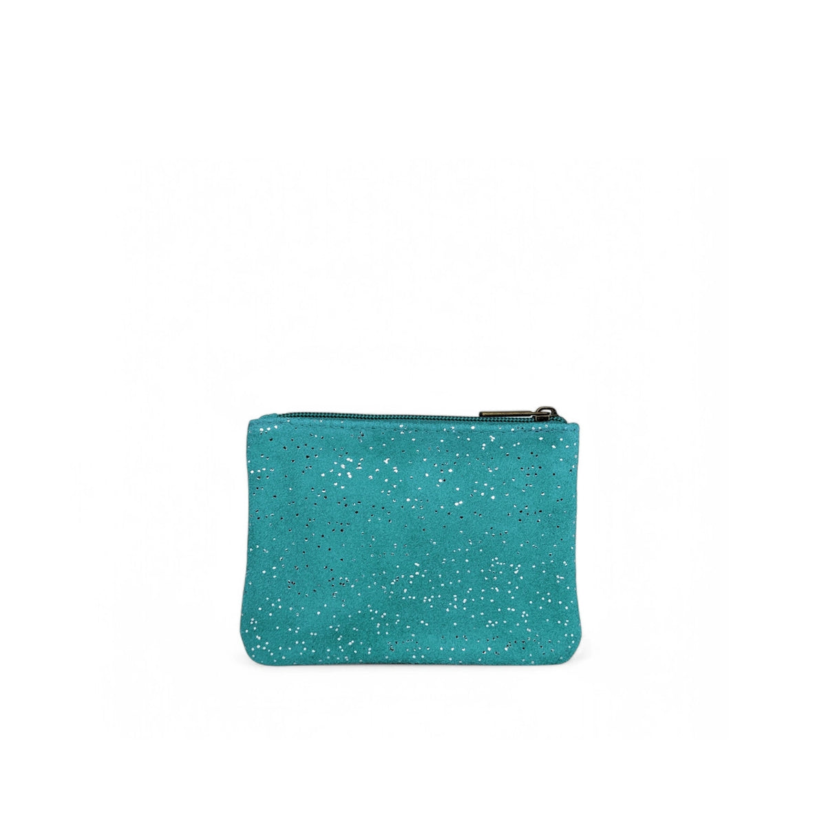 Flood suede pouch GLITTER PURSE Southern seas