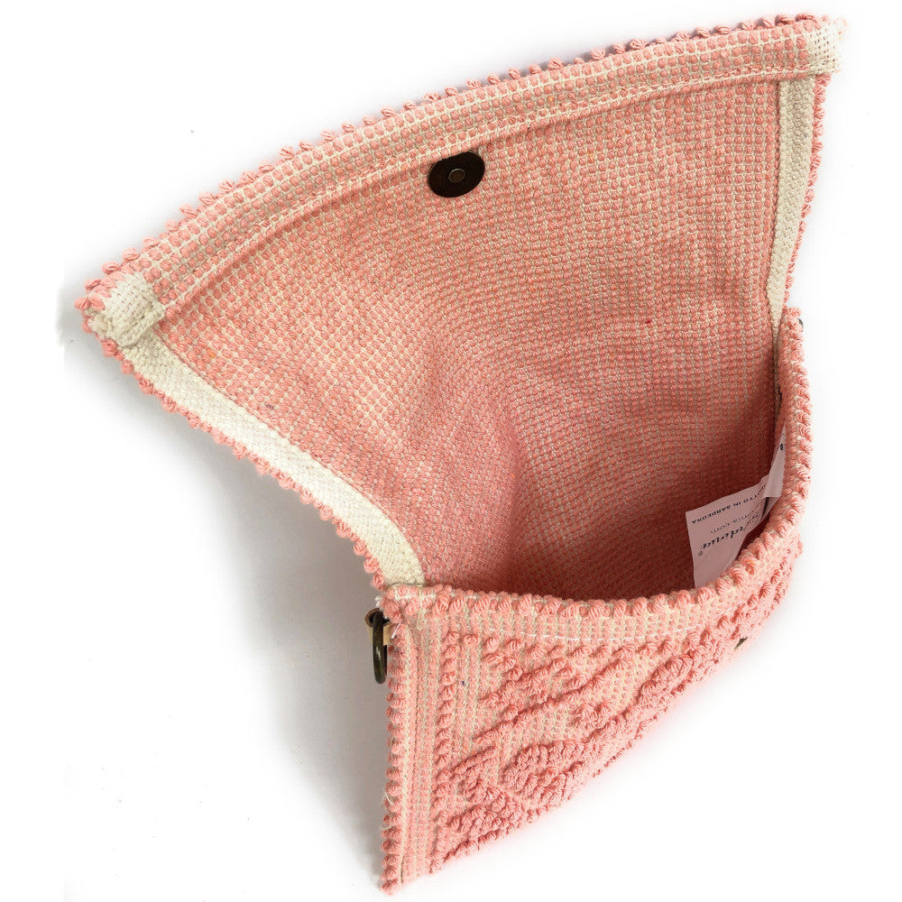 Pochette en tissu MOTU Rose nude