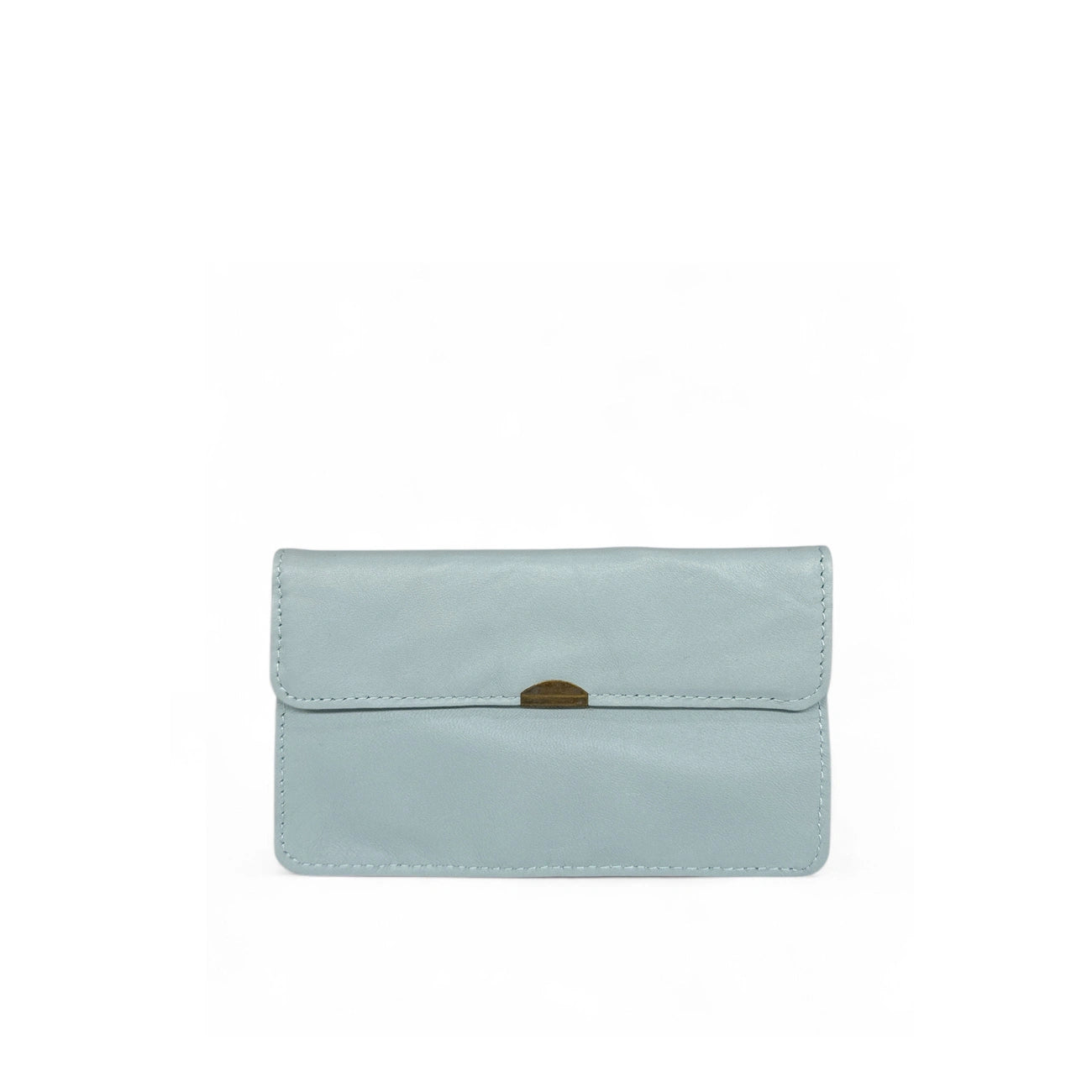 Bolsa de billetera de cuero suave IMPRO Nube blanca