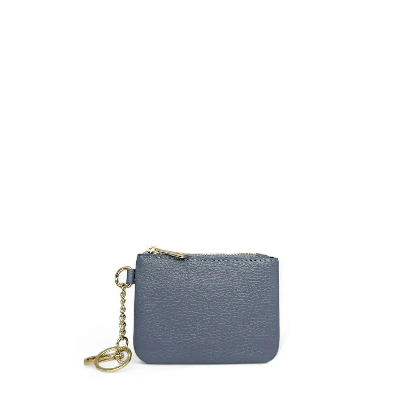 Leather keychain wallet irise POCKET Pale gold