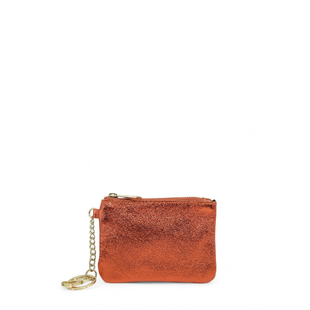 Portafoglio portachiavi in ​​pelle irise POCKET Oro pallido