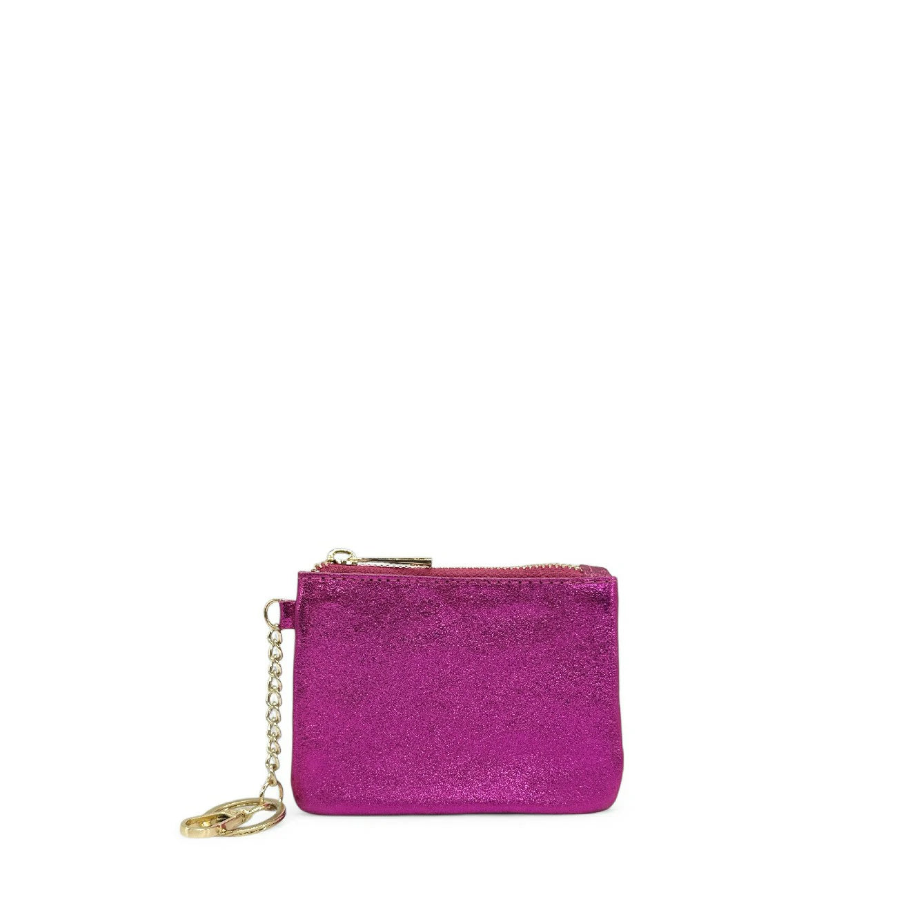 Portafoglio portachiavi in ​​pelle irise POCKET Oro pallido