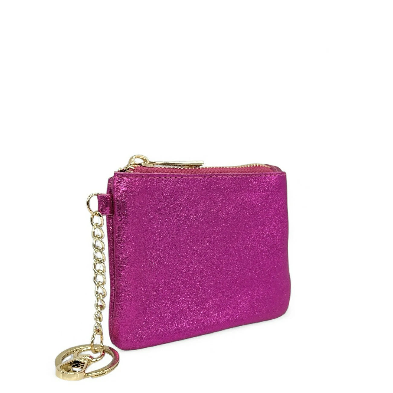 Portafoglio portachiavi in ​​pelle irise POCKET Oro pallido