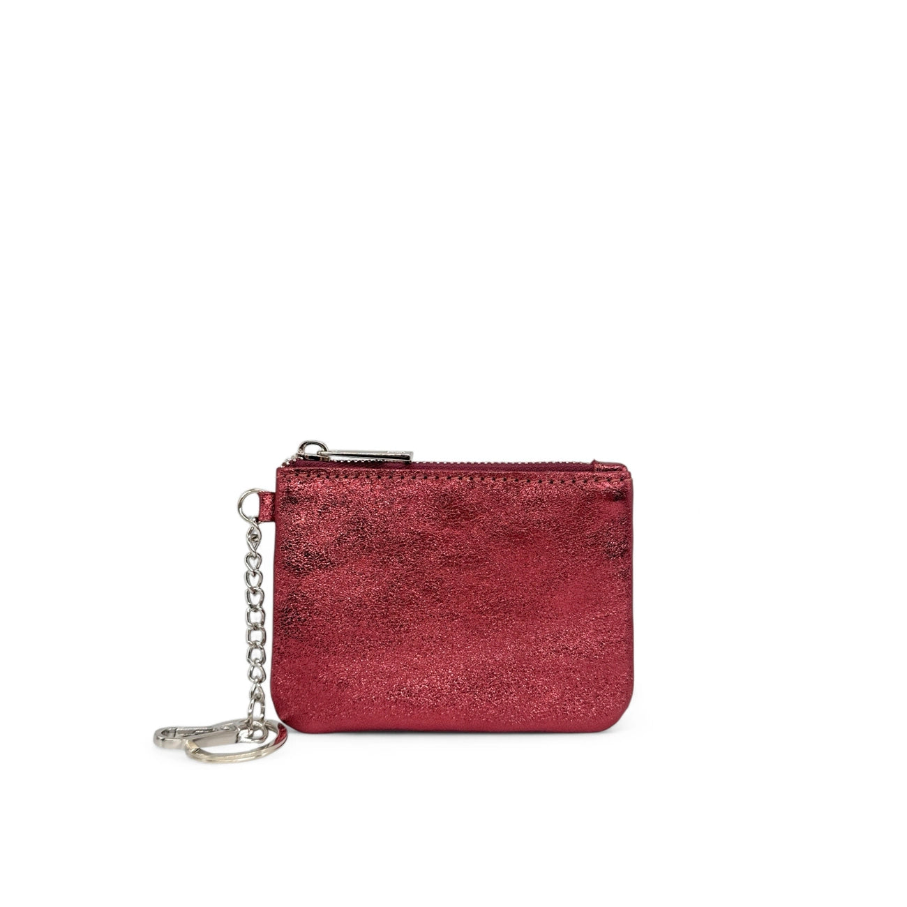 Leather keychain wallet irise POCKET Pale gold