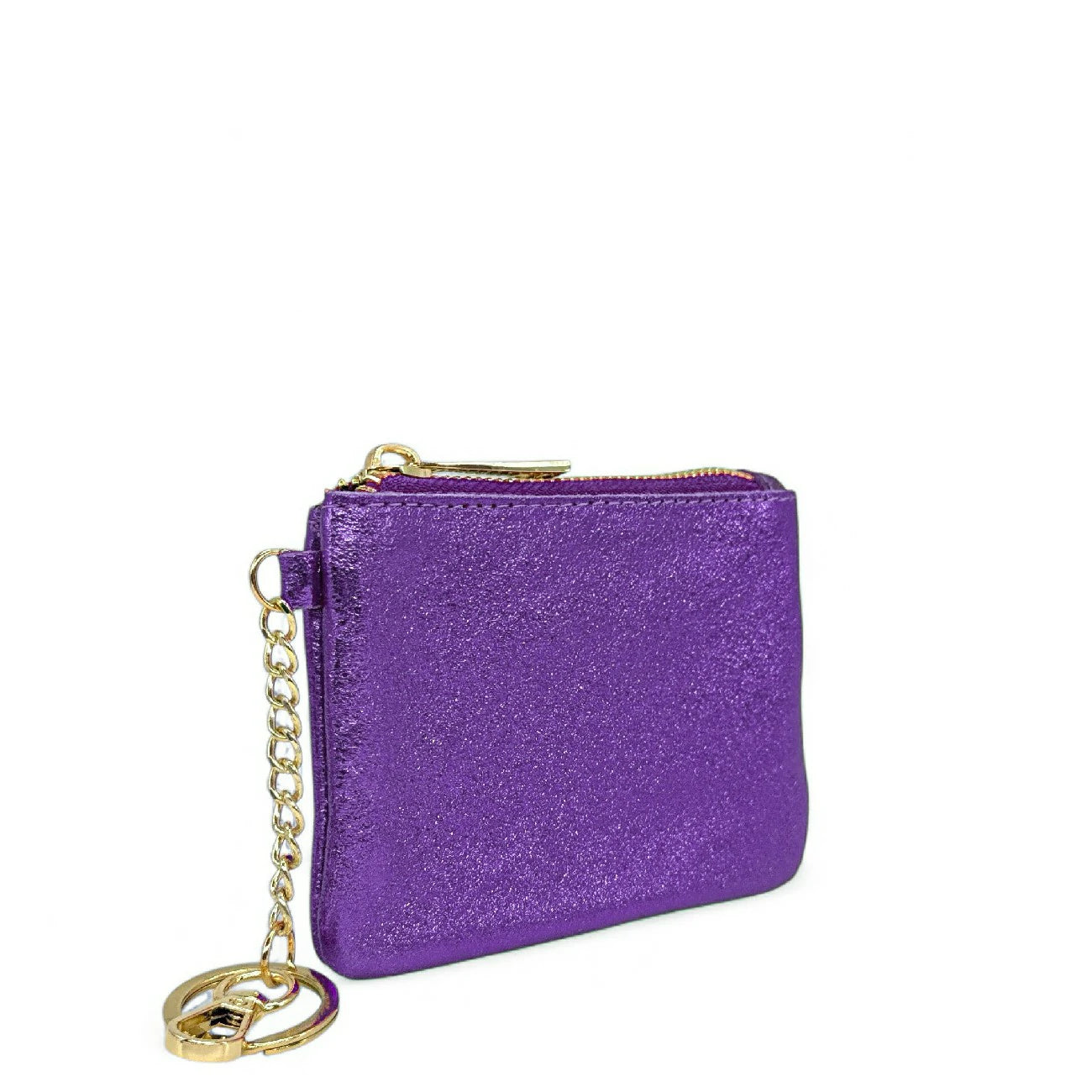 Portafoglio portachiavi in ​​pelle irise POCKET Oro pallido