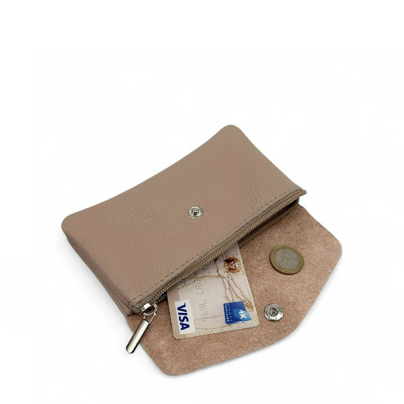 Tasto del portafoglio in pelle a grana COMPO Avvocato