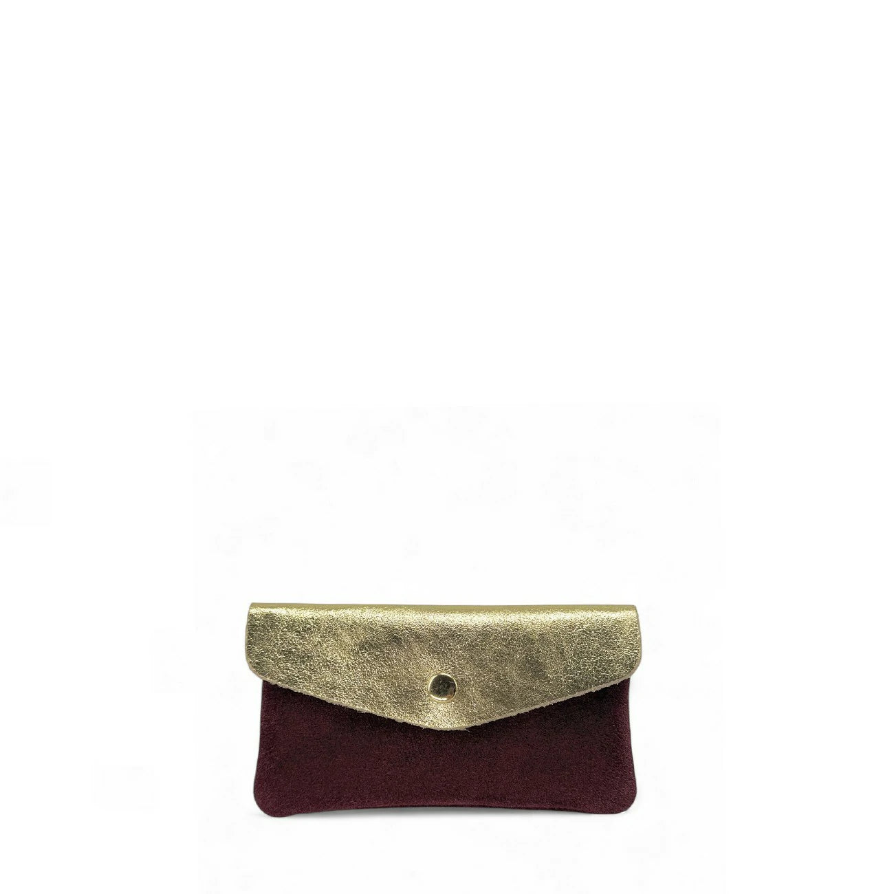 Tasto da portafoglio daim e cuoio irise COMBI Rose orchidea