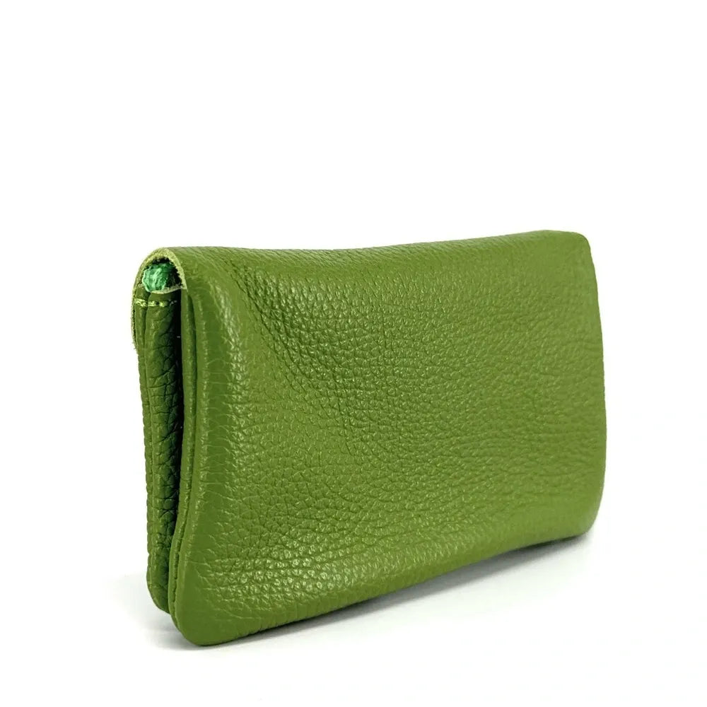 Pochette porte-monnaie en cuir grainé COMPO Avocat