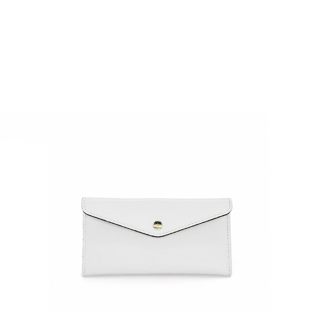 Grained leather portfolio holder CLOE Copper