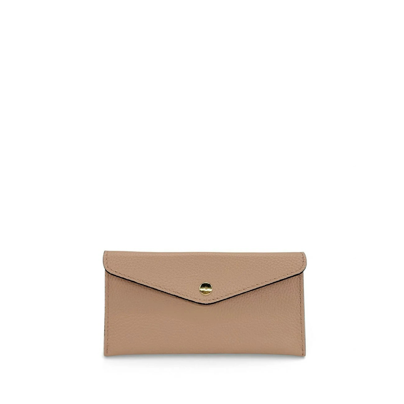 Grained leather portfolio holder CLOE Rose intense