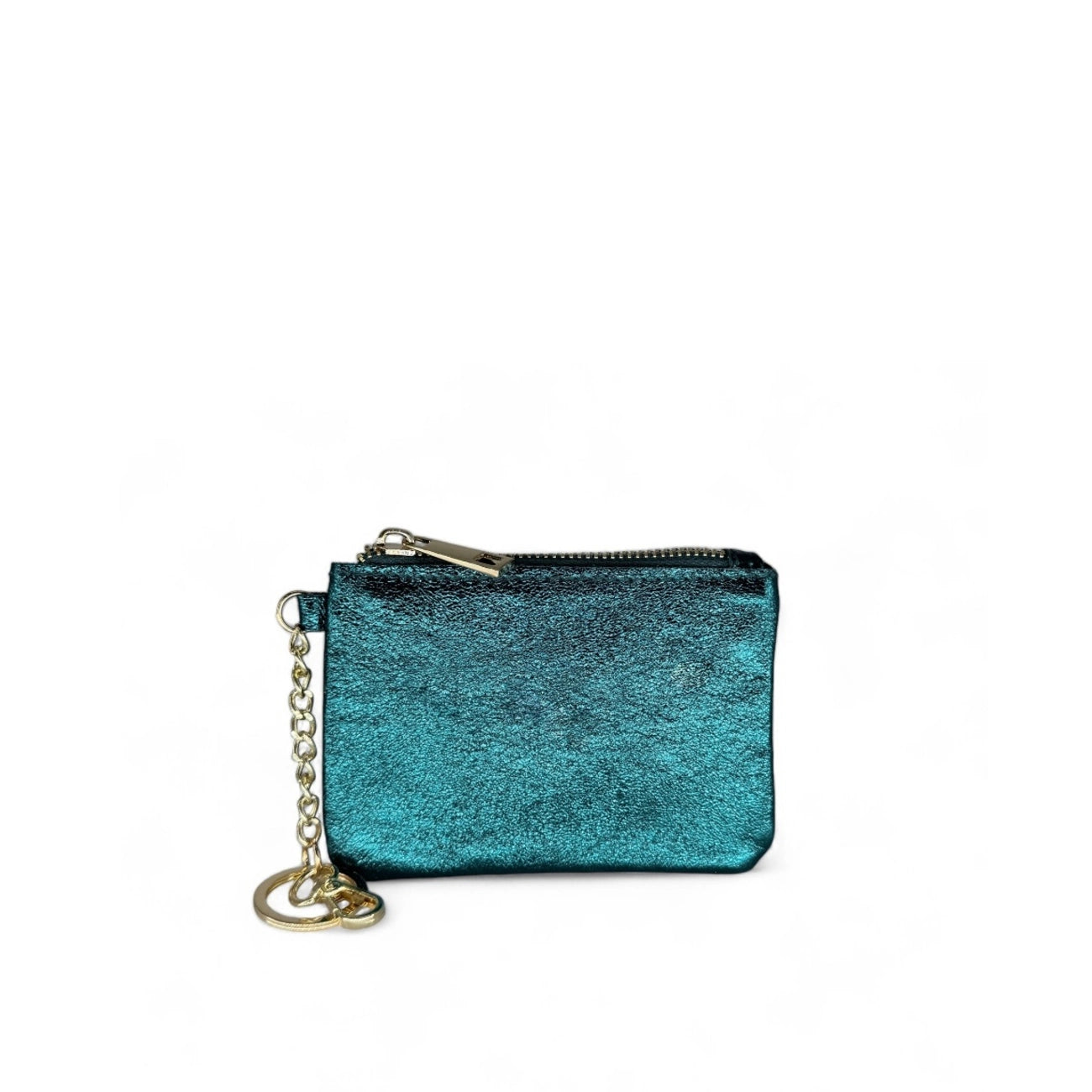 Billetera de llavero de cuero irismi POCKET Azul eléctrico irismi