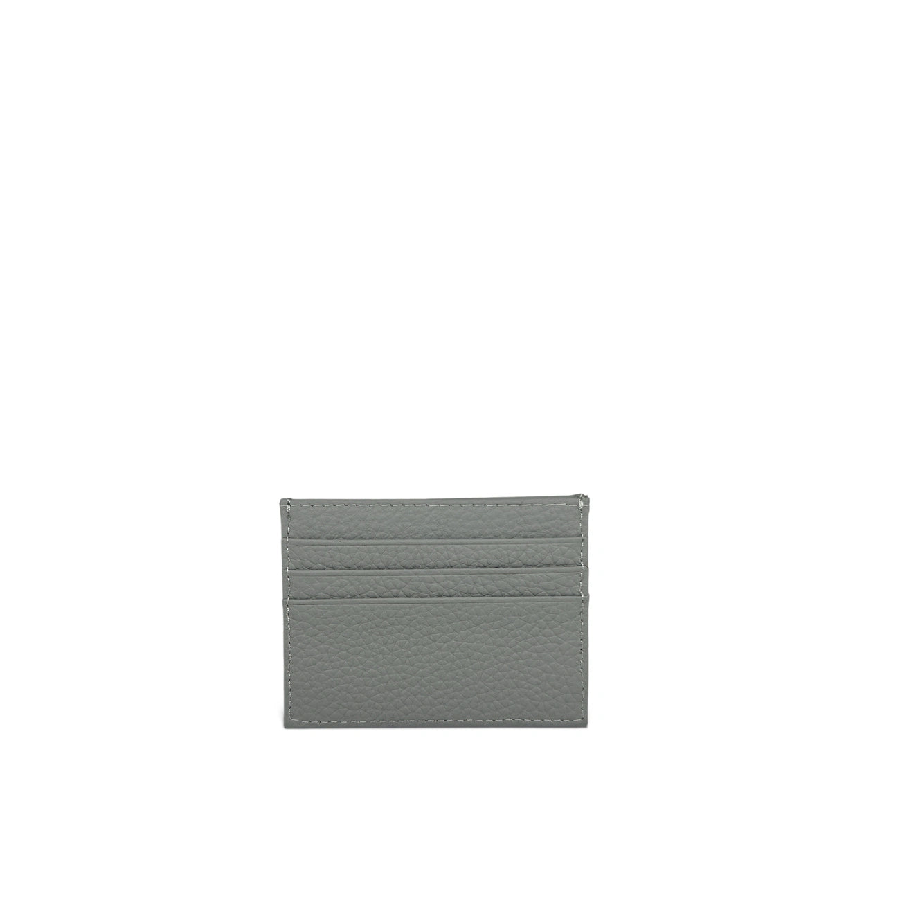 Soporte de tarjeta de cuero grano NOAH Gris de paloma