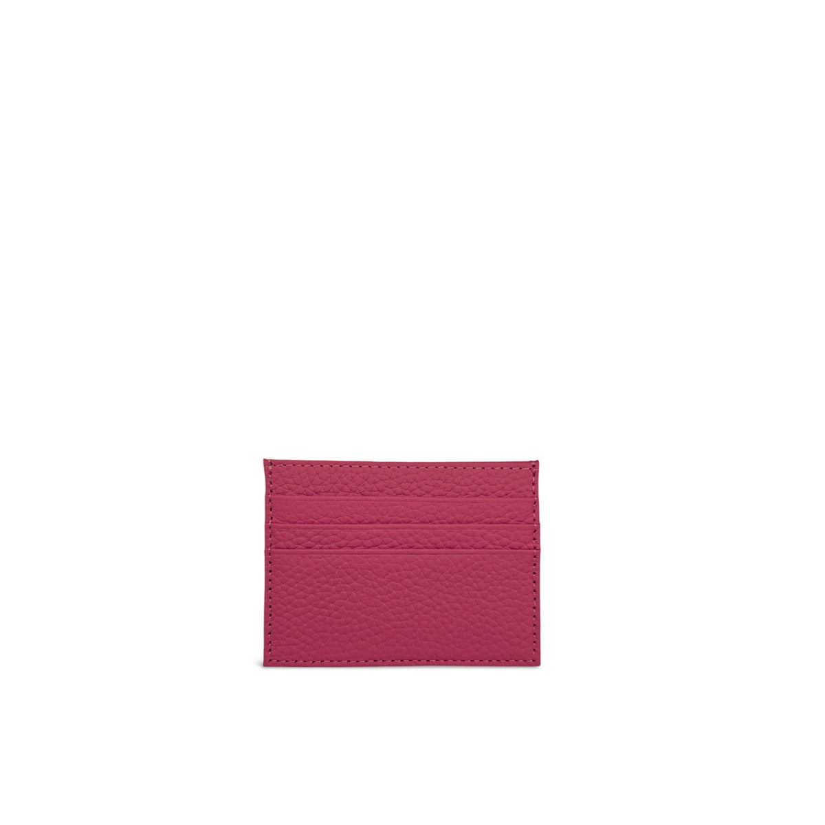 Porta carta in pelle a grana NOAH Rose fucsia