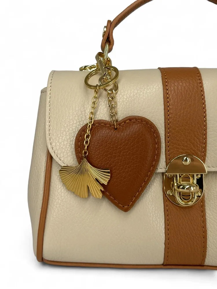 Porte-clés en métal doré GINKO finitions métalliques Dorée