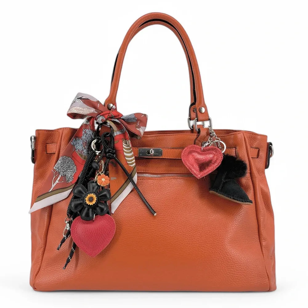 Porte-clés multi-liens ATTACHE-MOI Noir