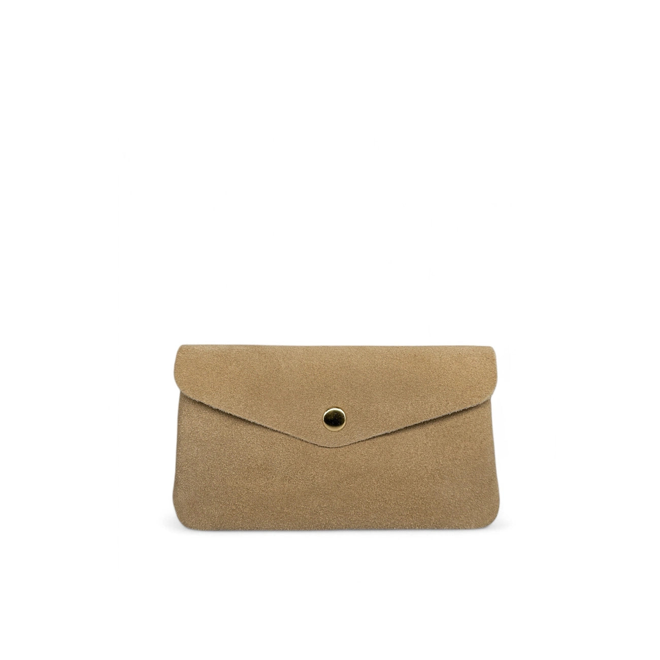 Pochette porte-monnaie en daim COMPO SUEDE Taupe