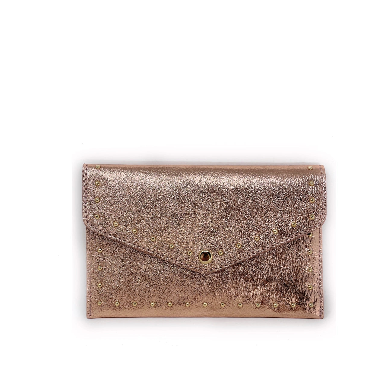 Bolsita de cuero irismi TINA Rose gold