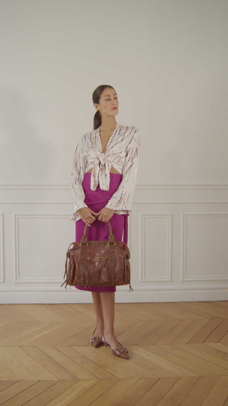 Brushed tan Sandstorm stylish women’s bag