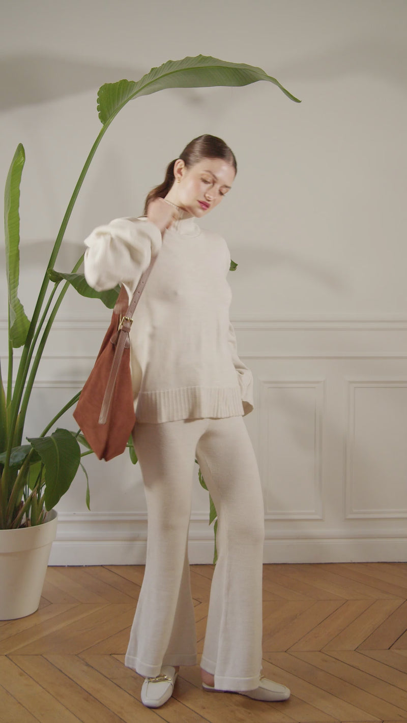 Sac Hermione couleur cannelle femme