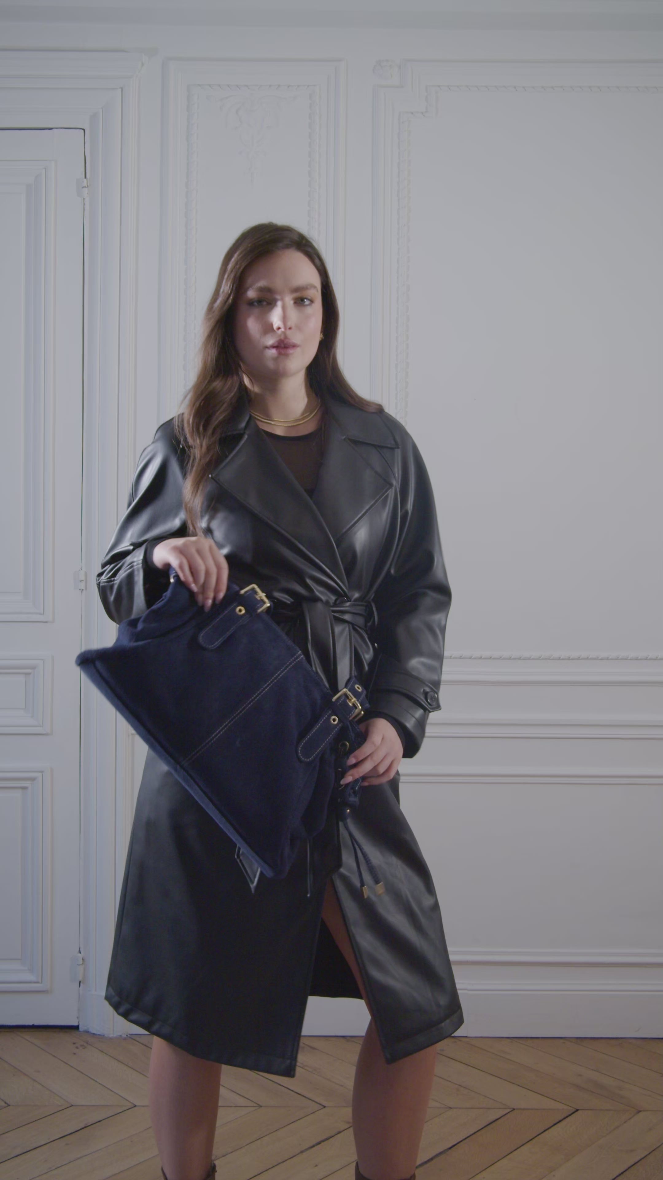 Cargar el video : Bolsa de bolos Daim PRINCESSE SUEDE XL Camel