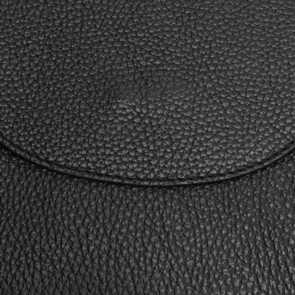 Sac à dos en cuir grainé HAILEY Noir