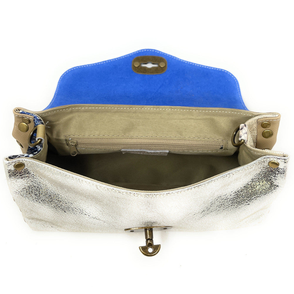 Sac french stick en cuir à motifs UNIQ XL 05 Multicolore