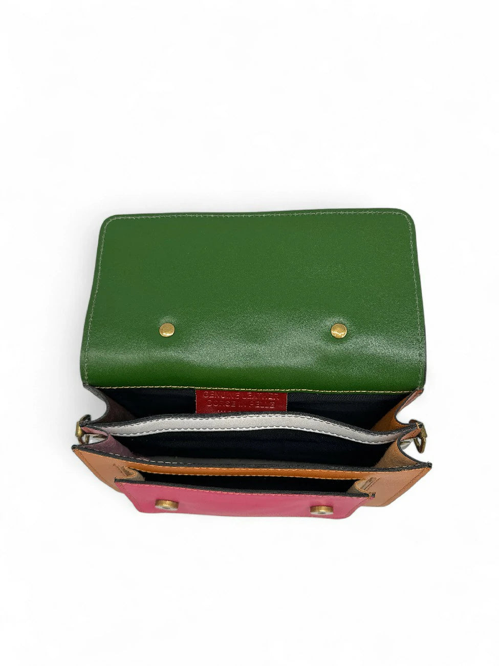 Handtasche aus Glattleder SAND ABSOLU Mehrfarbig 4