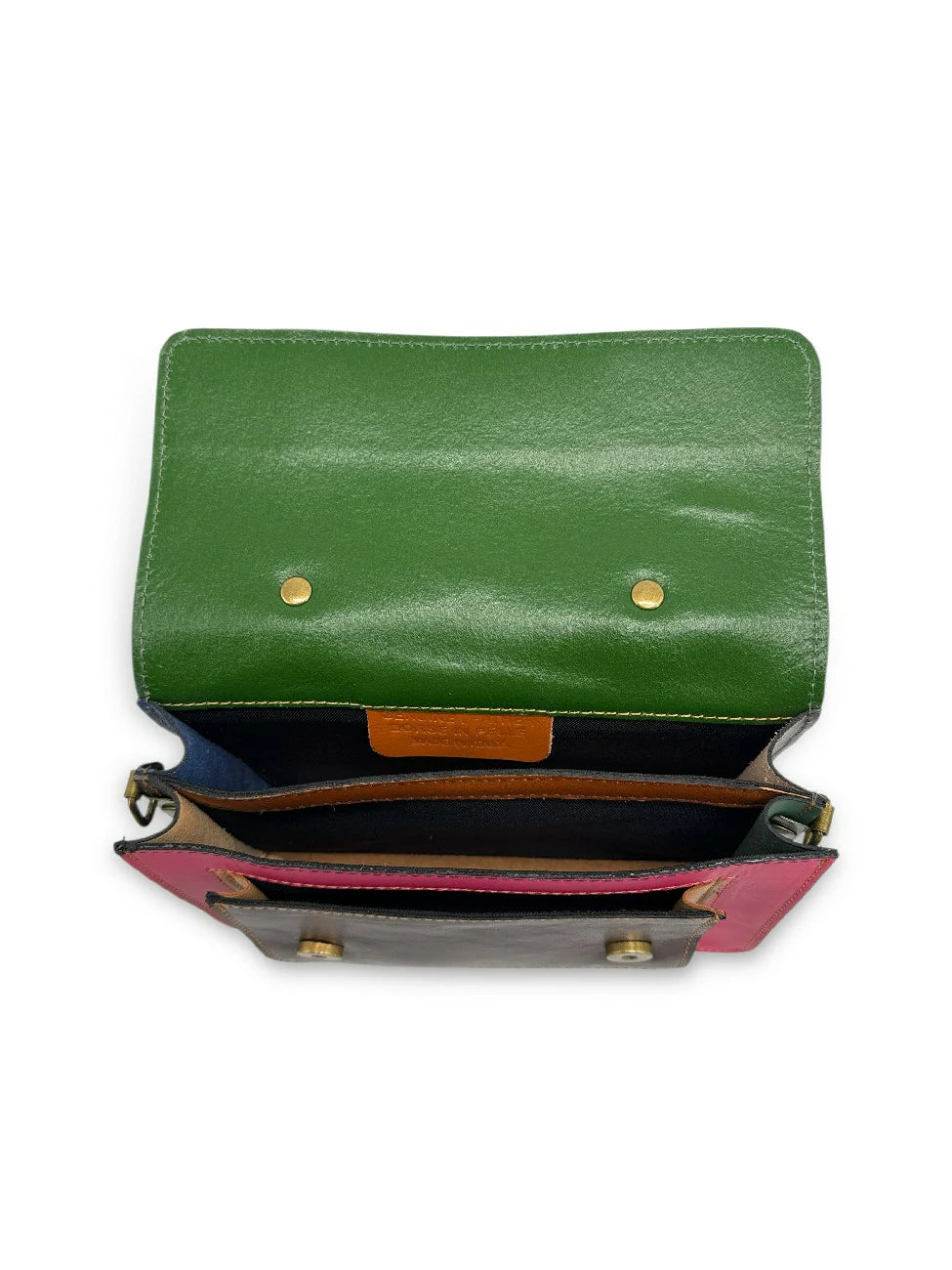SAND ABSOLU smooth leather handbag Multicolor 5