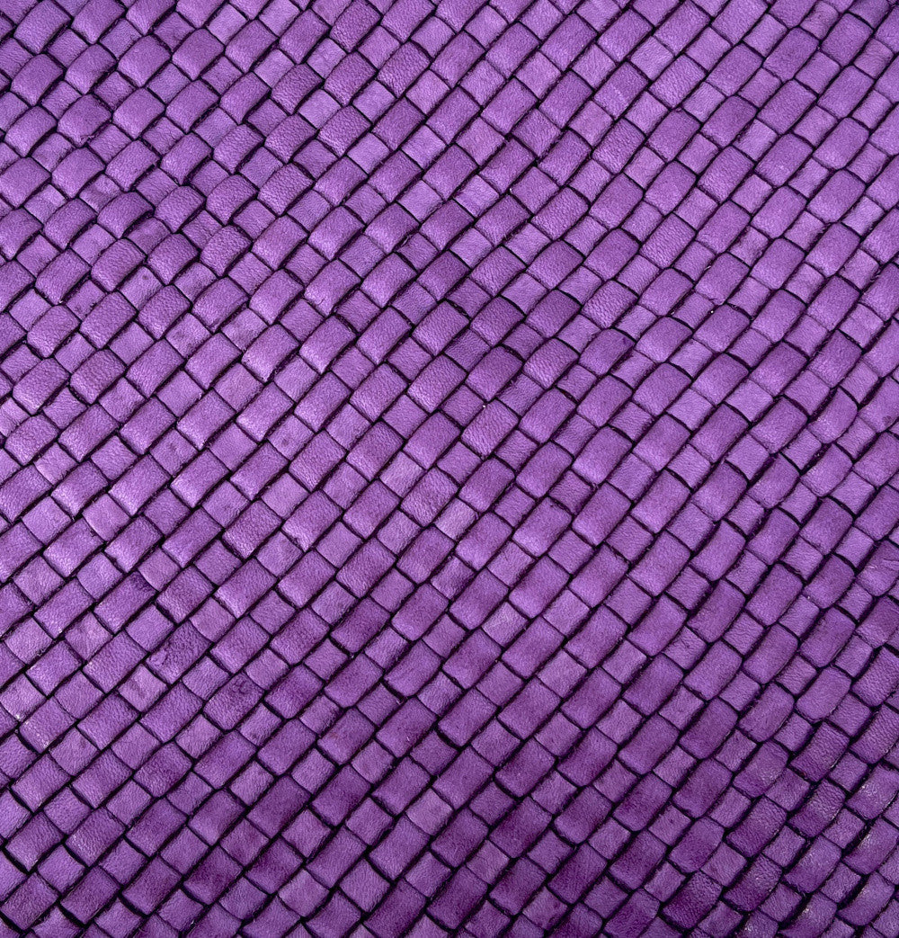Sac à main en cuir vintage MISS ROSE Violet